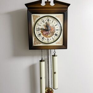 E. Schmeckenbecher Antique Rare Wall Clock